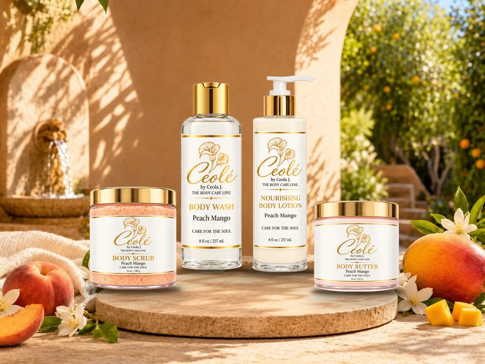 Ceolé Peach Mango collection